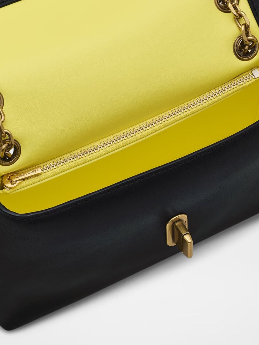 Marc Jacobs The Dual Chain Leather Mini Shoulder Bag - Picture 3 of 10